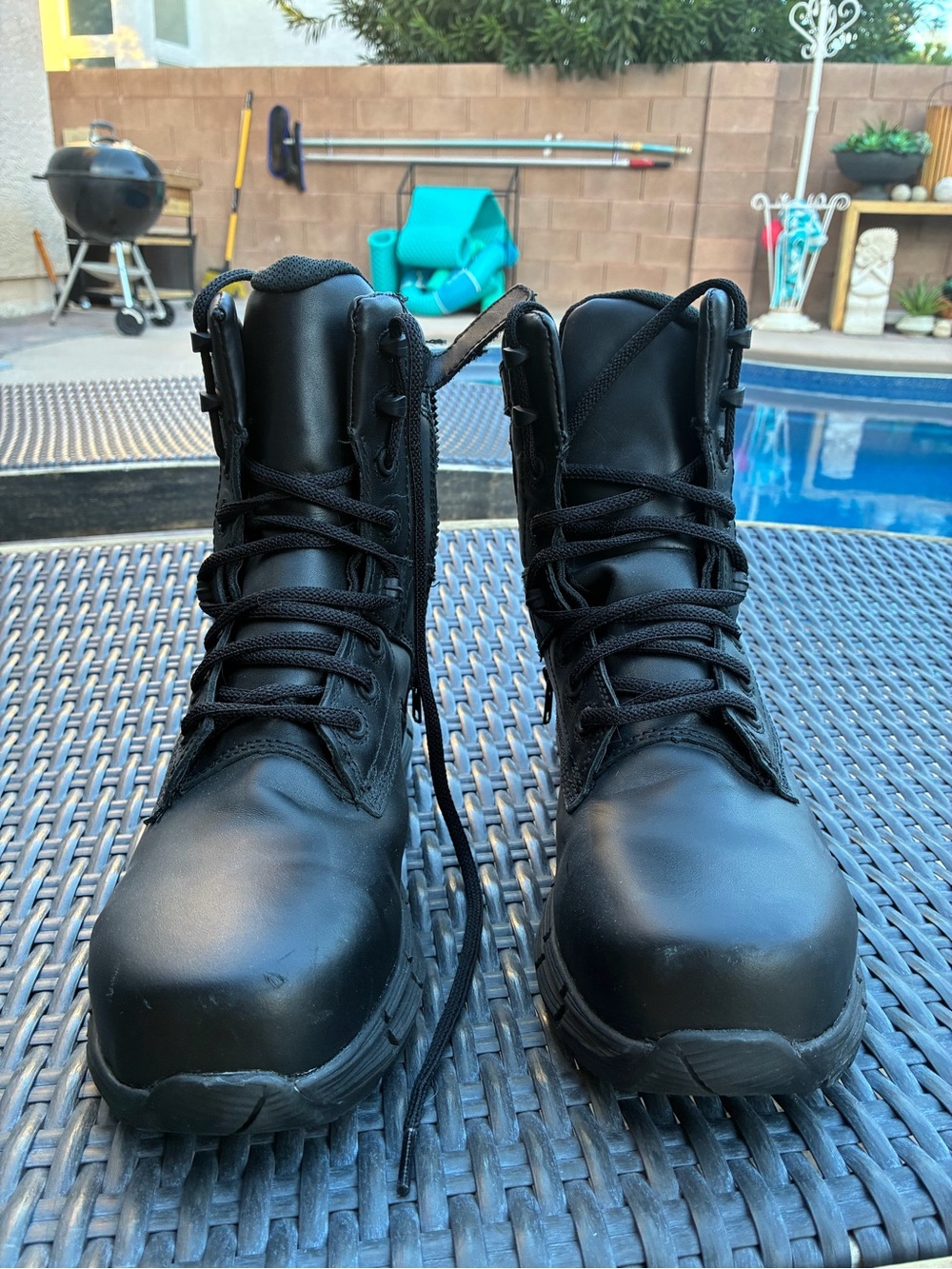 Men's Black EMS/Fire/Tactical Work Boots